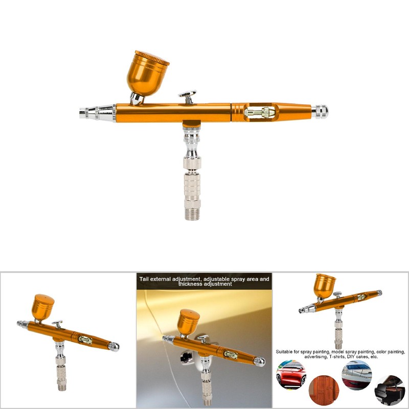 Painting Airbrush Gun Tail External Adjustment DIY Spray Tool for
