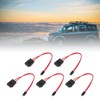 5Pcs Car Fuse Holder Connector Mini Heavy Duty Wire Extension