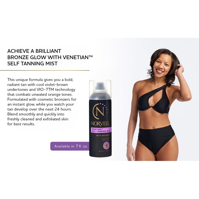 Norvell Venetian Sunless Self Tanner Mist 7 fl oz –