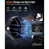 LEDMIRCY Round Off Road Lights, Ditch Lights With Toggle Switch