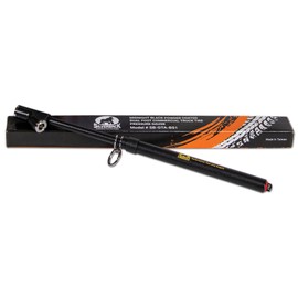 Silverback Automotive Professional Dual Foot Truck Tire Pressure Gauge, Midnight Black Powder Coat Textured Finish. Black Metal Bar Stick Gauge Range 10-150 PSI in 2 PSI Increments