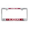 Elektroplate Alabama Crimson Tide Crystal Metal License Plate Frame