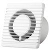 MKK-PLANET Bathroom Fan Diameter 125 mm White with Timer /