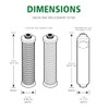 Claryum®, Carbon, & Microbial Remineralizer Replacements for the AO-US-RO-MB-4000 -