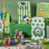 SUNBEAUTY Pack of 134 Football Party Bags Children with Football