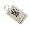 BlackStuff Carbon Fibre Keyring Compatible with Jimny 1998-2012 BS-949, black