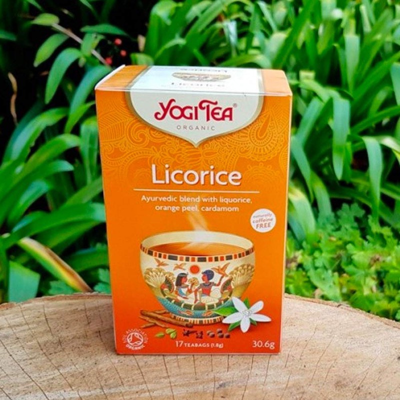 Yogi Tea Organic Licorice Egyptian Spice 17 Teabags