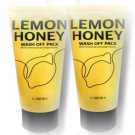[Beauty Nara] Raviora Lemon Honey Wash Off Pack Season 3 150g x 2 / [뷰티나라] 라비오라 레몬 허니 워시 오프 팩 시즌3 150g 2개