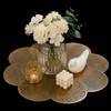 FAVE Luxury Gold Round Table Mats Set of 6 15