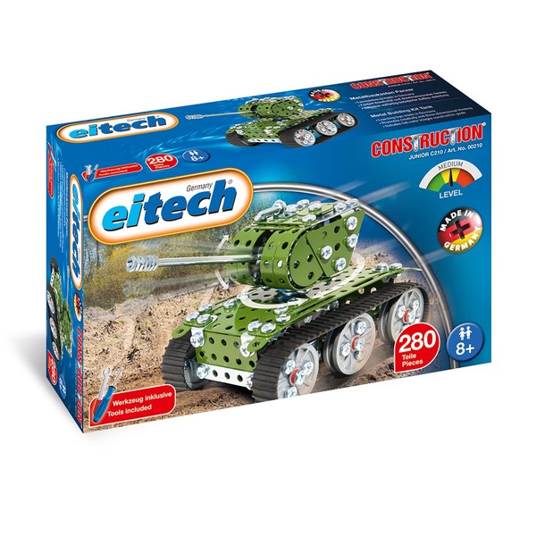 Eitech Tank I Construction Set and Educational Toy - Intro to Engineering and STEM Learning