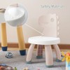Toddler Chair,Plastic Kids Dino Chair,Sturdy Durable and Lightweight Toddler's Activity