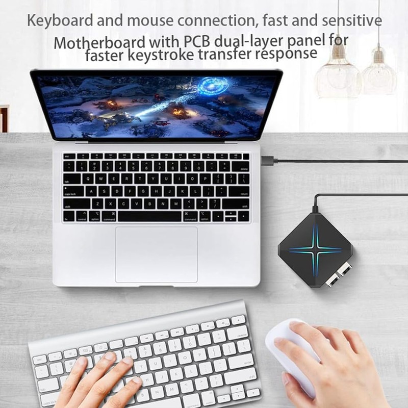 10-in-1 USB HUB Dock Station,USB Audio Adapter for PC, Laptops,