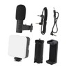 TEHAUX 1 Set Adjustable Fill Light Phone Holder Microphone Desktop