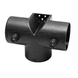 UOIENRT 75mm Air Heater Diesel Parking Heater, Outlet Exhaust Connector Adjustable, T Branch Three-Way Air Vent Ducting Outlet with Valve Flap Fit for Diesel Heater Webasto Eberspaecher Heater