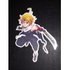 Meliodas from Seven Deadly Sins Glossy Sticker Anime Walls, Appliances,