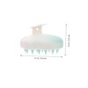 3pcs Mango Massager Shampoo Brush Scalp Scrubber Hair Scrubber Hair