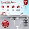 PEQUA INDUSTRIES Pequa Heavy Duty Drain Opener, Non-Acid, Fast-Acting Formula,