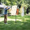 MYOYAY Rotary Outdoor Umbrella Drying Rack Umbrella Rotary Dryer Clothes