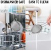 Zulay Kitchen Kitchen 304 Stainless Steel Fine Mesh Strainer For