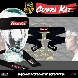 RED SWISH Cobra Kais Hachimaki Japanese Headband - Karate Kid Mr Miyagi Daniel Movie Headband Men Women Children Novelty