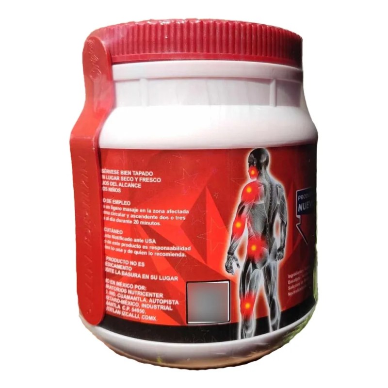 Gel Corporal Pomada De Dragon Con Belladona Y Árnica 1.400kg