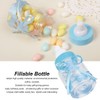 24pcs Lovely Plastic Milk Bottle Candy Box Fillable Bottle Baby