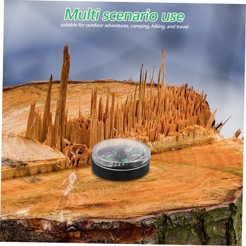 Outanaya 12pcs Compass Lightweight Navigation Tool for Hiking Camping and