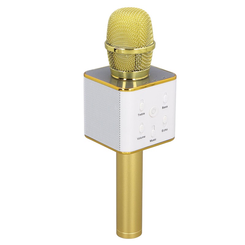 Wireless Microphone System Bluetooth Home Rechargeable Handheld Portable KTV Karaoke