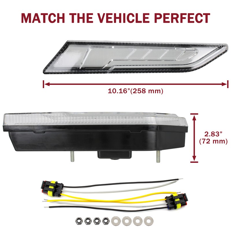 SAUTVS Lower Accent Panel Light Kit for Slingshot 2020-2023, Daytime