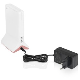 Wicked Chili Power Supply 12 V / 2.5 A Extra Long 3.0 m Compatible with AVM Fritz!Box 7590, 7580, 7582, 7560, 3490, 6590, 6490, 6430, 4040, 4020 Fritz Box Charger WLAN Router Power Cable (Black)