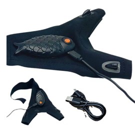 Junbyuhu Gifts for men, LED gloves with light, fishing accessories, small gifts for men, Christmas, men gifts for dad, birthday gift for men