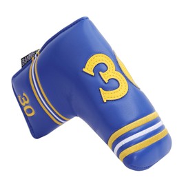 SHABIER Blue Golf Putter Cover with NO.30 Design Headcover for Blade Golf Putter Head Cover