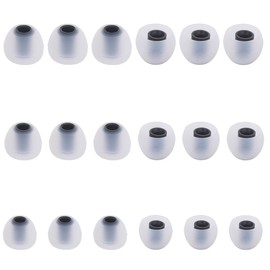 Earbud Tips Replacement Earbud Tips Earbud Replacement Ear Tips(Fit in Inner Hole 3.8-4.2mm in-Ear Headphones) 9 Pairs SML
