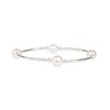 Made As Intended Smaller Bead White Pearl Blessing Bracelet, Large