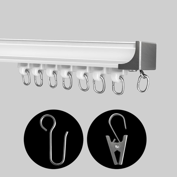 Curtain Track, Ceiling Curtain Track, Curtain Track Ceiling Mount, Room