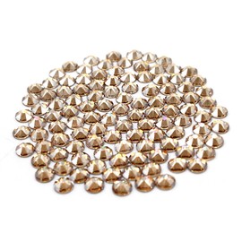 Preciosa Viva Rhinestones No Hotfix Flatback - Golden Honey - SS12 (3mm) - Choose Your Quantity (144)