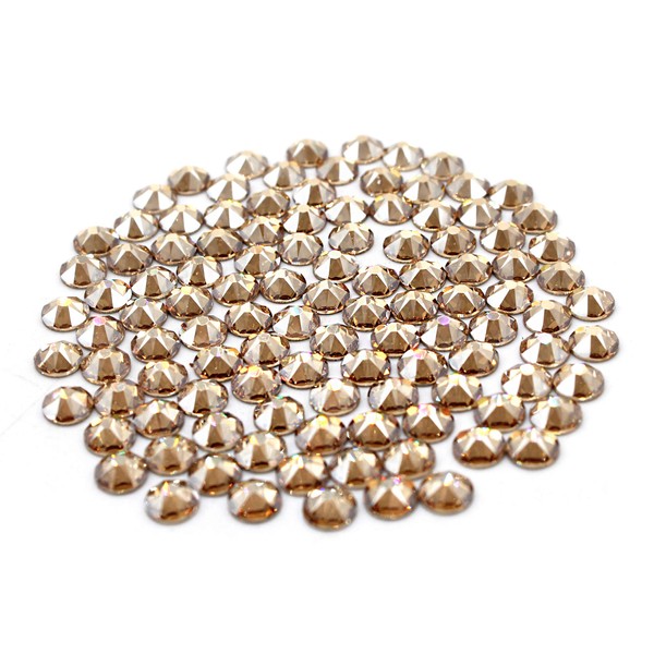 Preciosa Viva Rhinestones No Hotfix Flatback - Golden Honey -
