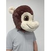 To.beone Plush Monkey Head Mask Gorilla Character Mascot Costume Head