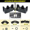 2-in-1 Mitre Measuring Cutting Tool,Miter Saw Protractor and 85-180°Angle Finderfor