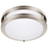 36W Dimmable LED Ceiling Light Fixture, 12 inch Flush Mount