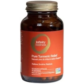 Cápsulas De Cúrcuma Infinity, Suplemento De Curcumina De Alta Potencia, Suplemento Orgánico Certificado Por La Usda Con Pimienta Negra Y Jengibre,