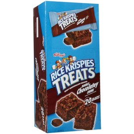 Kellogg's Rice Krispies Treats Double Chocolatey Chunk Bars-1.3 oz, 20 ct