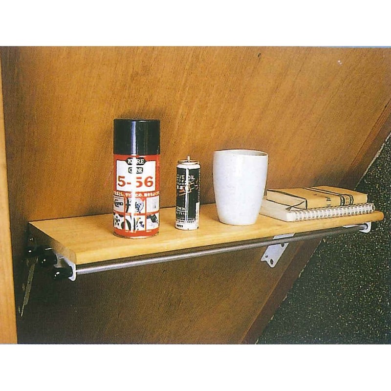 Tanabe Metal Industries Freestay Shelf Holder with Free Angle Adjustment,