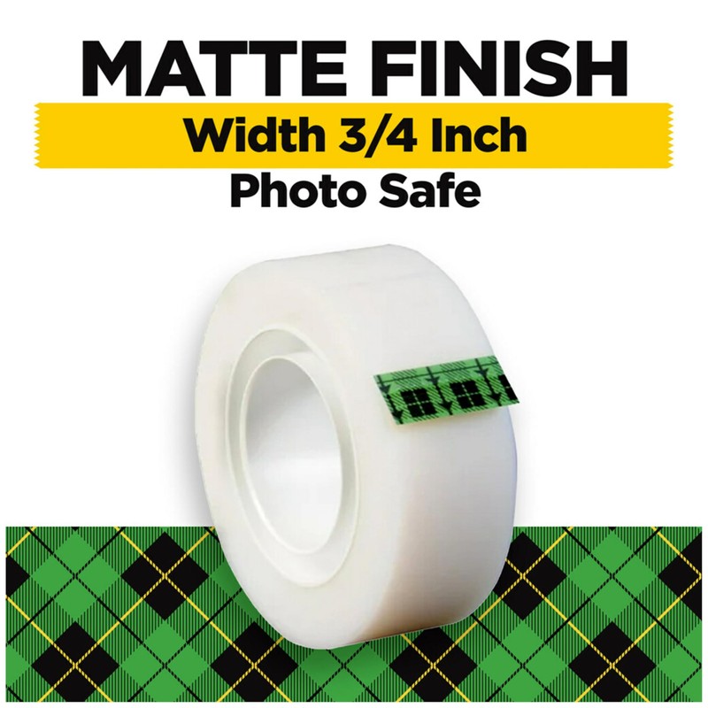 Scotch Magic Tape, 1 Roll, Numerous Applications, Invisible, Engineered for