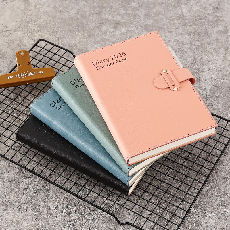 Mljtoyo 2026 Day to Page Diary A5 January 2026 to