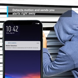 TP-Link Tapo TC70, Cámara Wi-Fi de Seguridad Interior,1080P, Cámara IP Domo 360°, Control Remoto de Aplicaciones, Funciona con Alexa