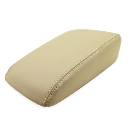 Kar Designers Fits 99-03 Acura TL Beige Real Leather Center Console Lid Armrest Cover