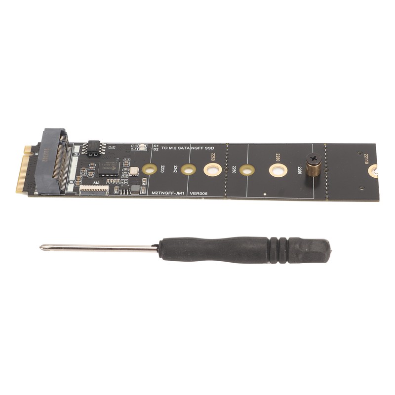 M.2 SATA NGFF Expansion Card SATA3.0 6Gbps Plug and Play