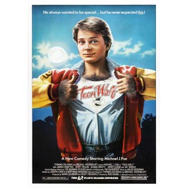 OMG Printing Teen Wolf Michael J Fox Poster/Print/Picture Satin Photo Paper - A1-594mm x 841mm