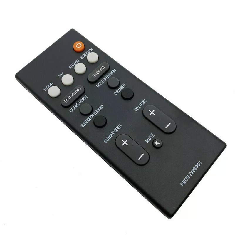 Yamaha Remote for Yamaha Home Audio System ATS-2090 YAS-108 (with